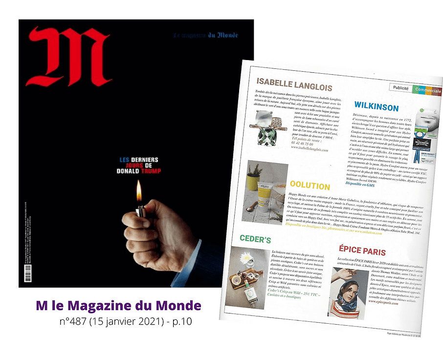 M LE MAGAZINE DU MONDE