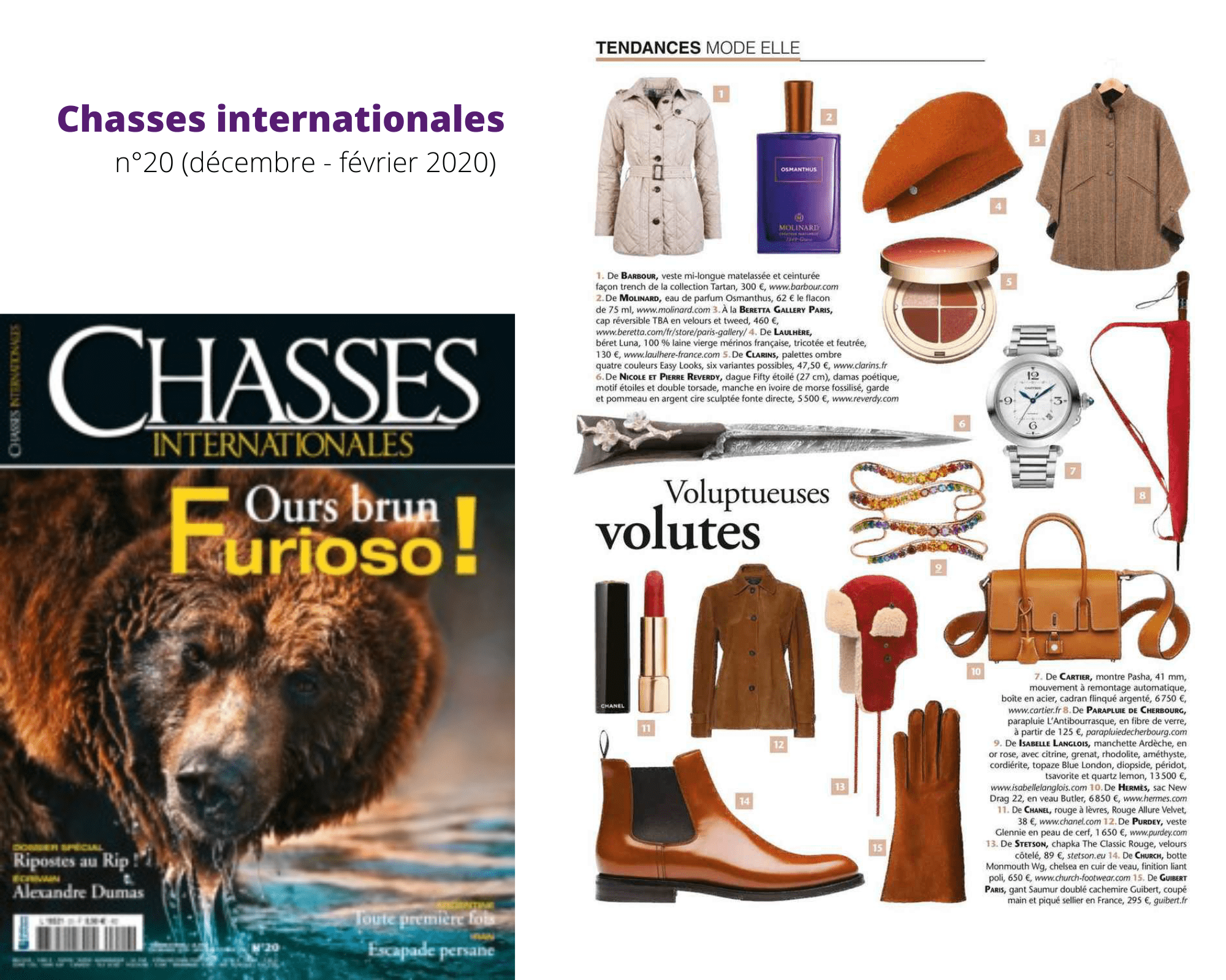 CHASSES INTERNATIONALES (DÉC-FÉV)