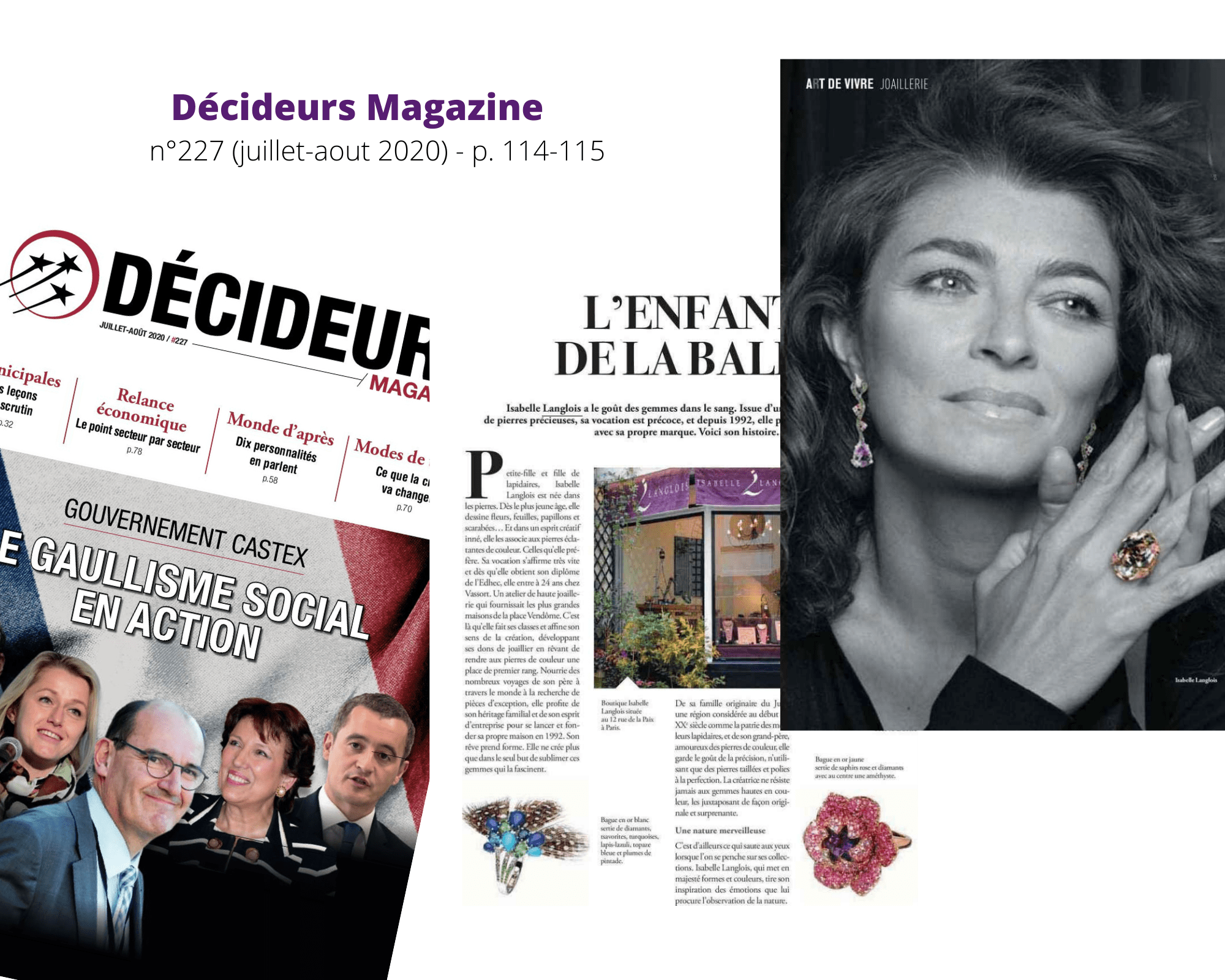 DÉCIDEURS MAGAZINE (JUILLET - AOUT)