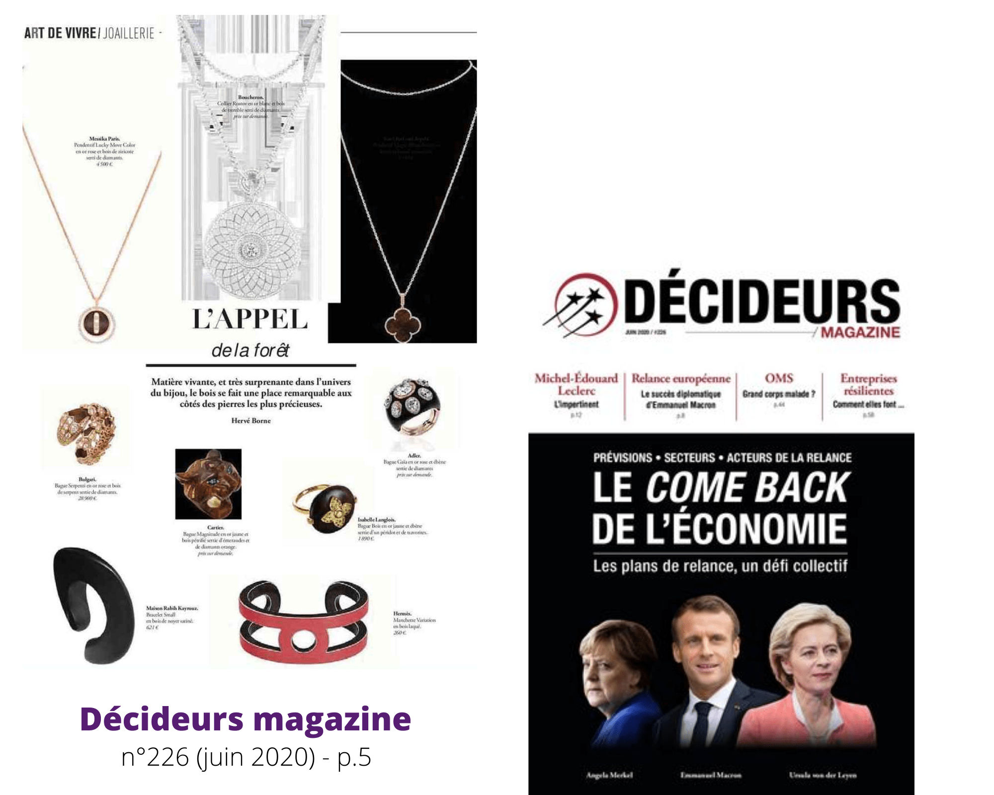 DÉCIDEURS MAGAZINE (JUIN)