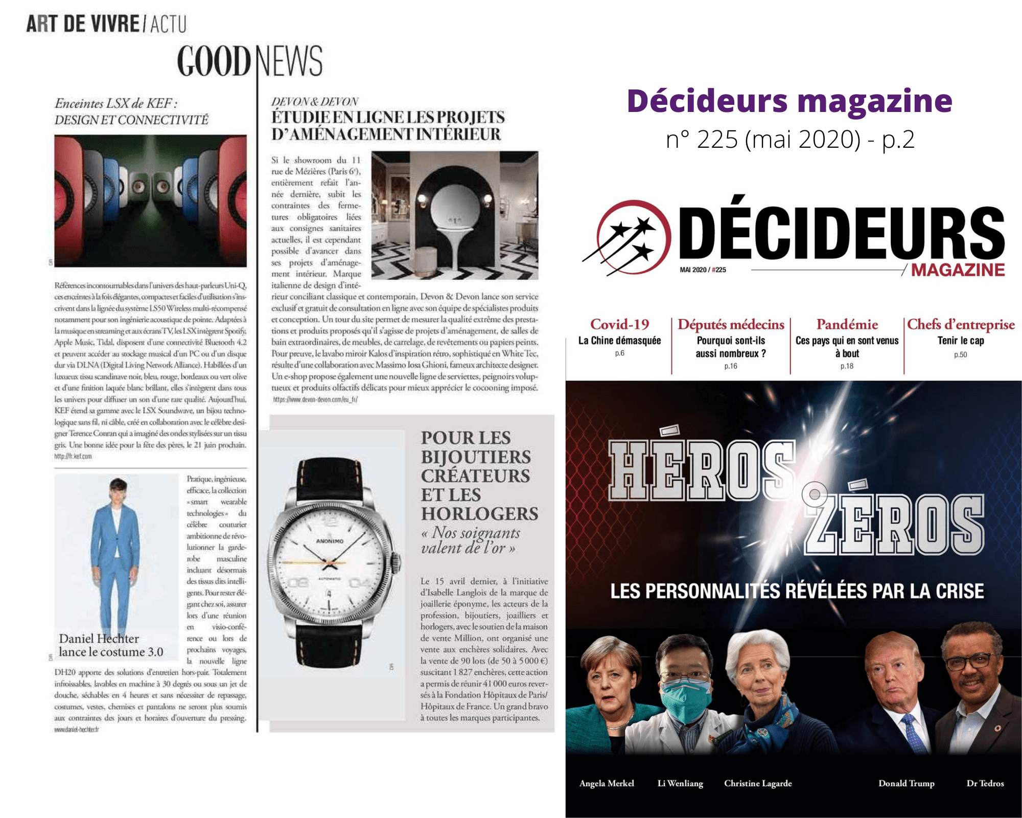 DÉCIDEURS MAGAZINE ( NOVEMBRE )