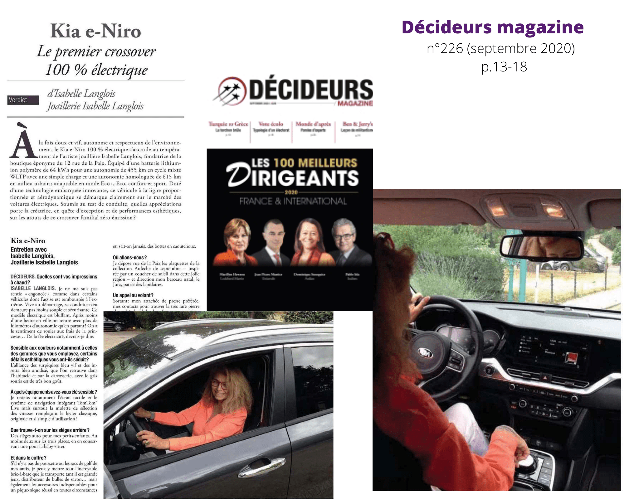DÉCIDEURS MAGAZINE ( SEPTEMBRE )