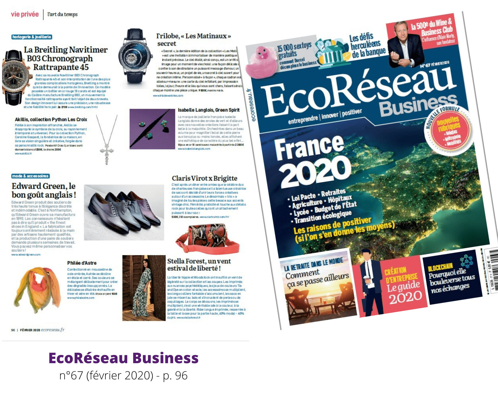 ECORÉSEAU BUSINESS ( FÉVRIER )