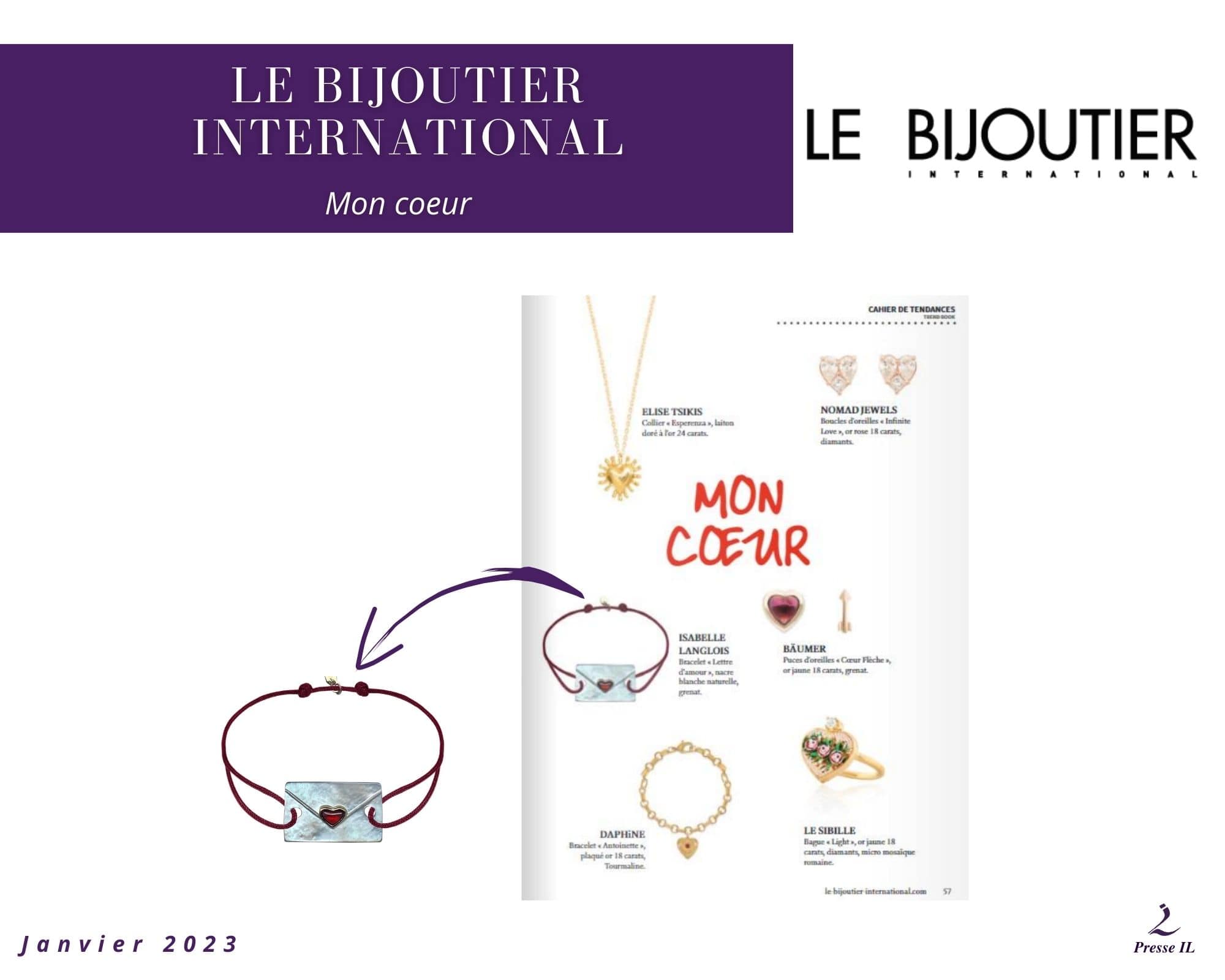 LE BIJOUTIER INTERNATIONAL 16