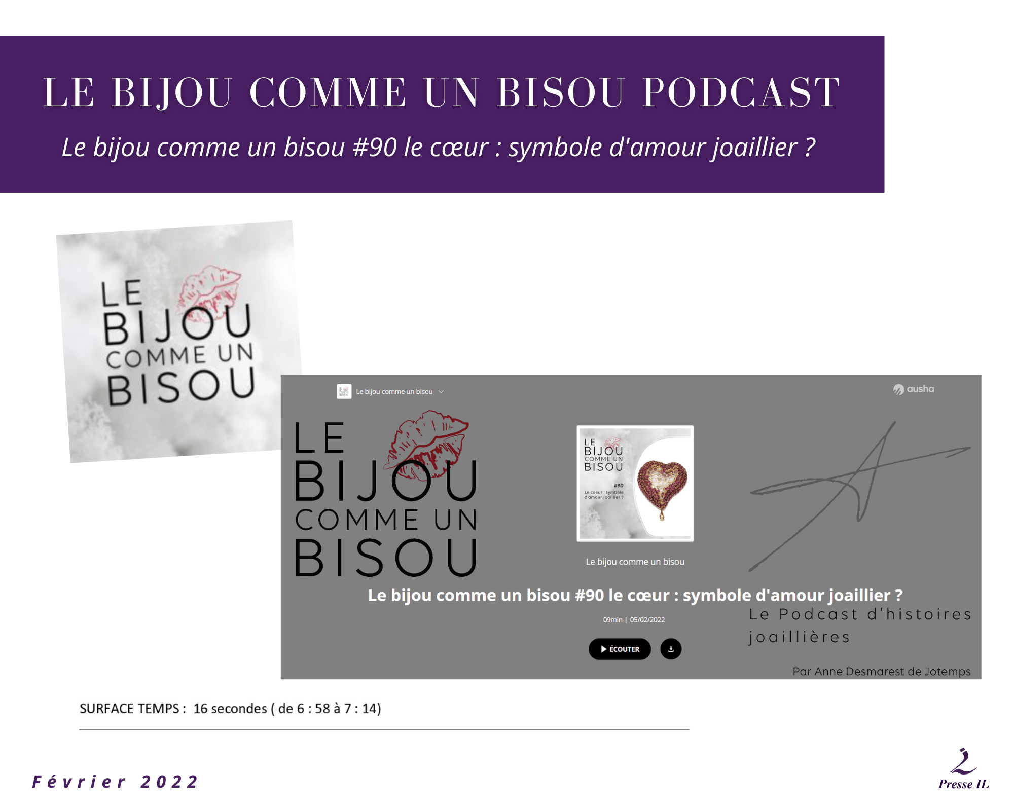 LE BIJOU COMME UN BISOU PODCAST