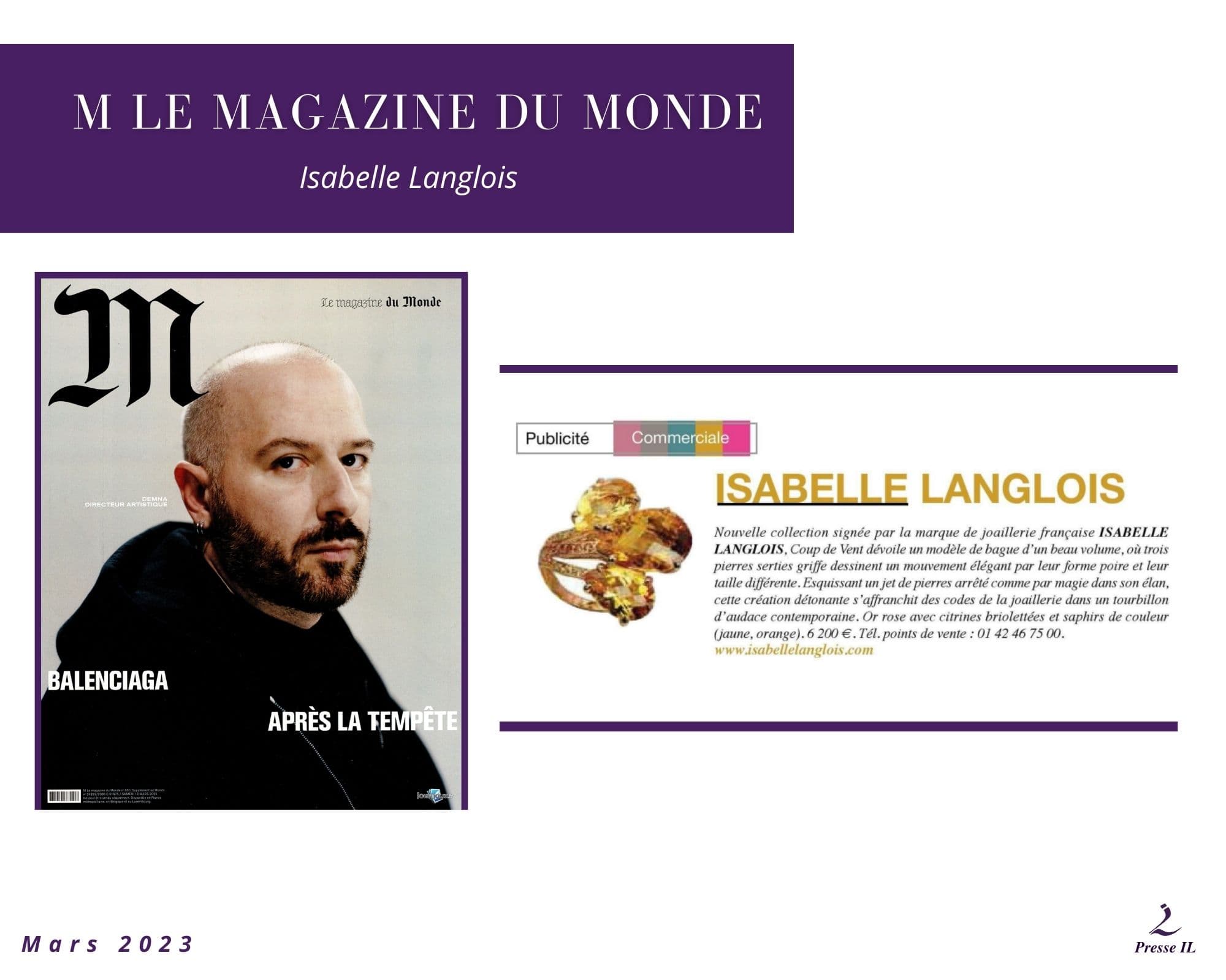 M LE MAGAZINE DU MONDE 5