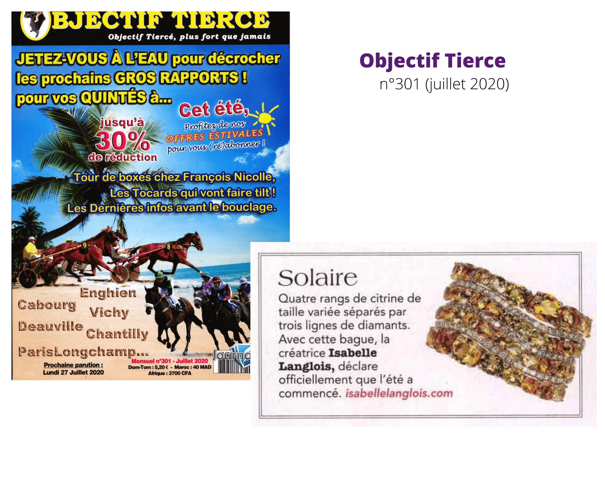 OBJECTIF TIERCE