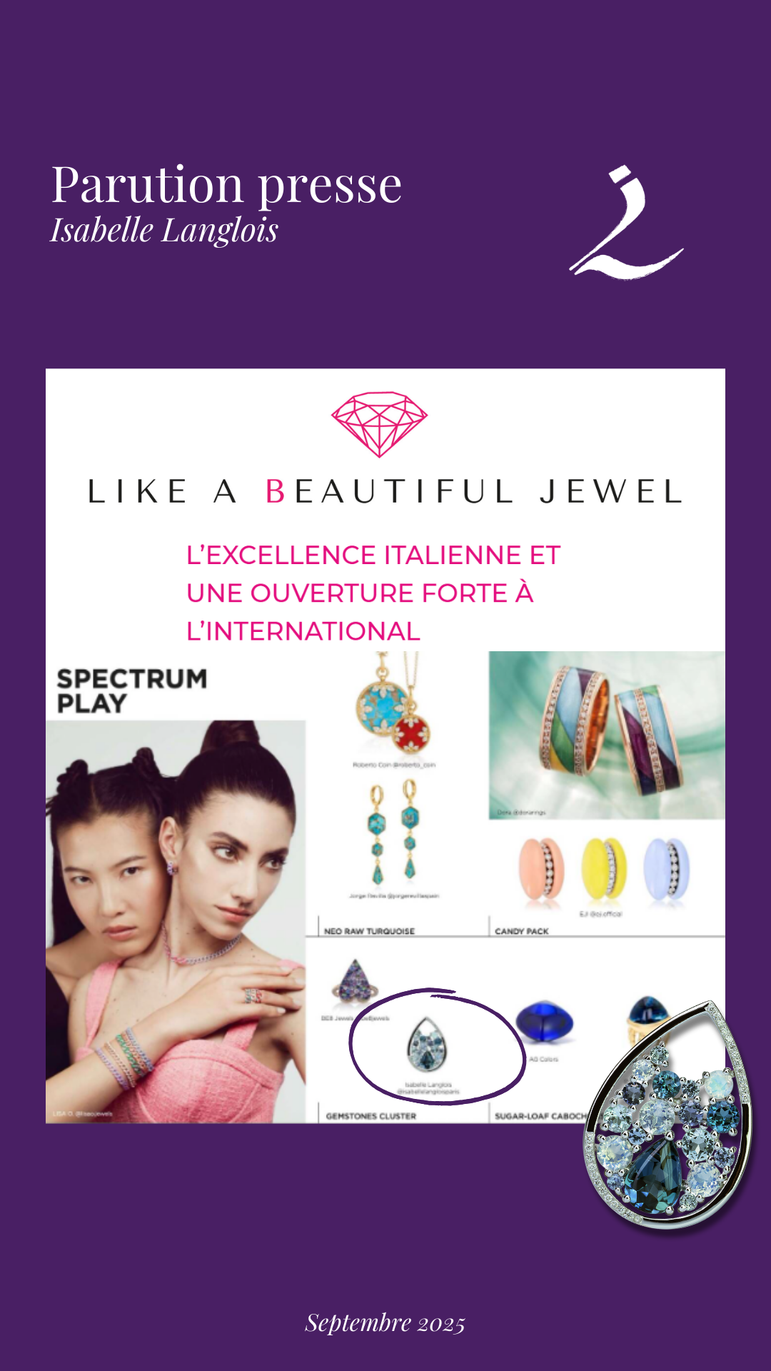 LIKE A BEAUTIFUL JEWEL