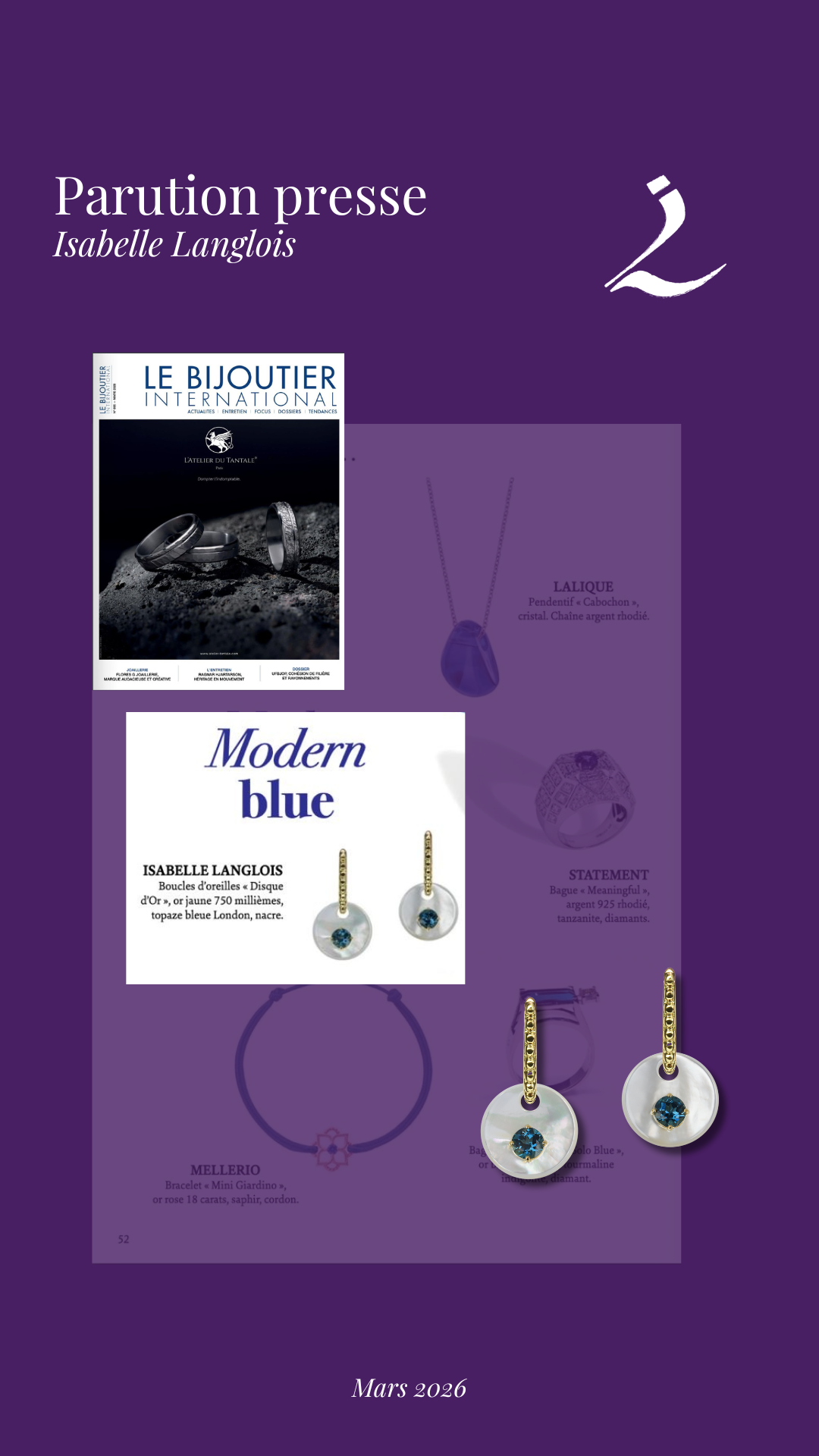 Le bijoutier international