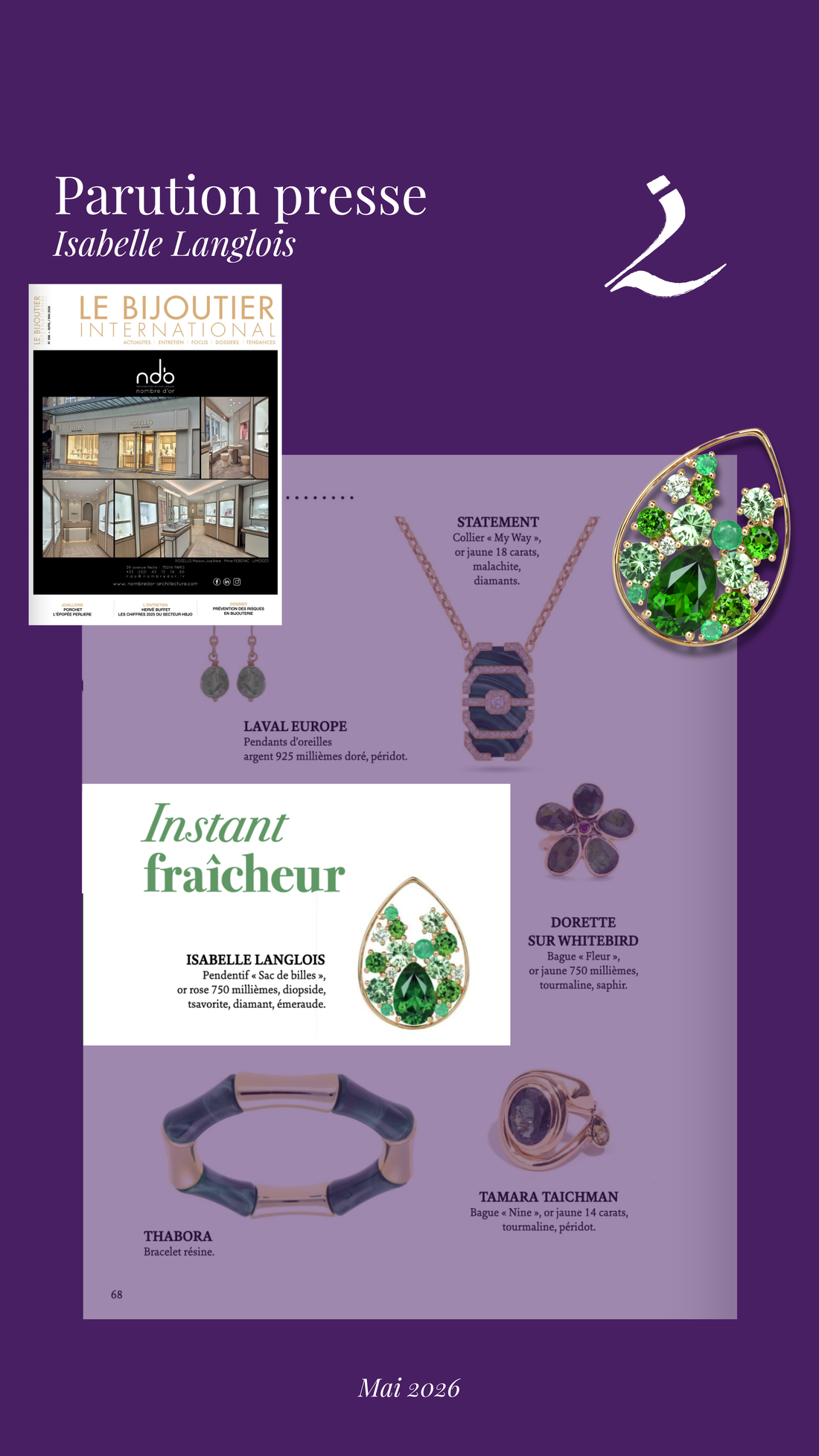 Le bijoutier international